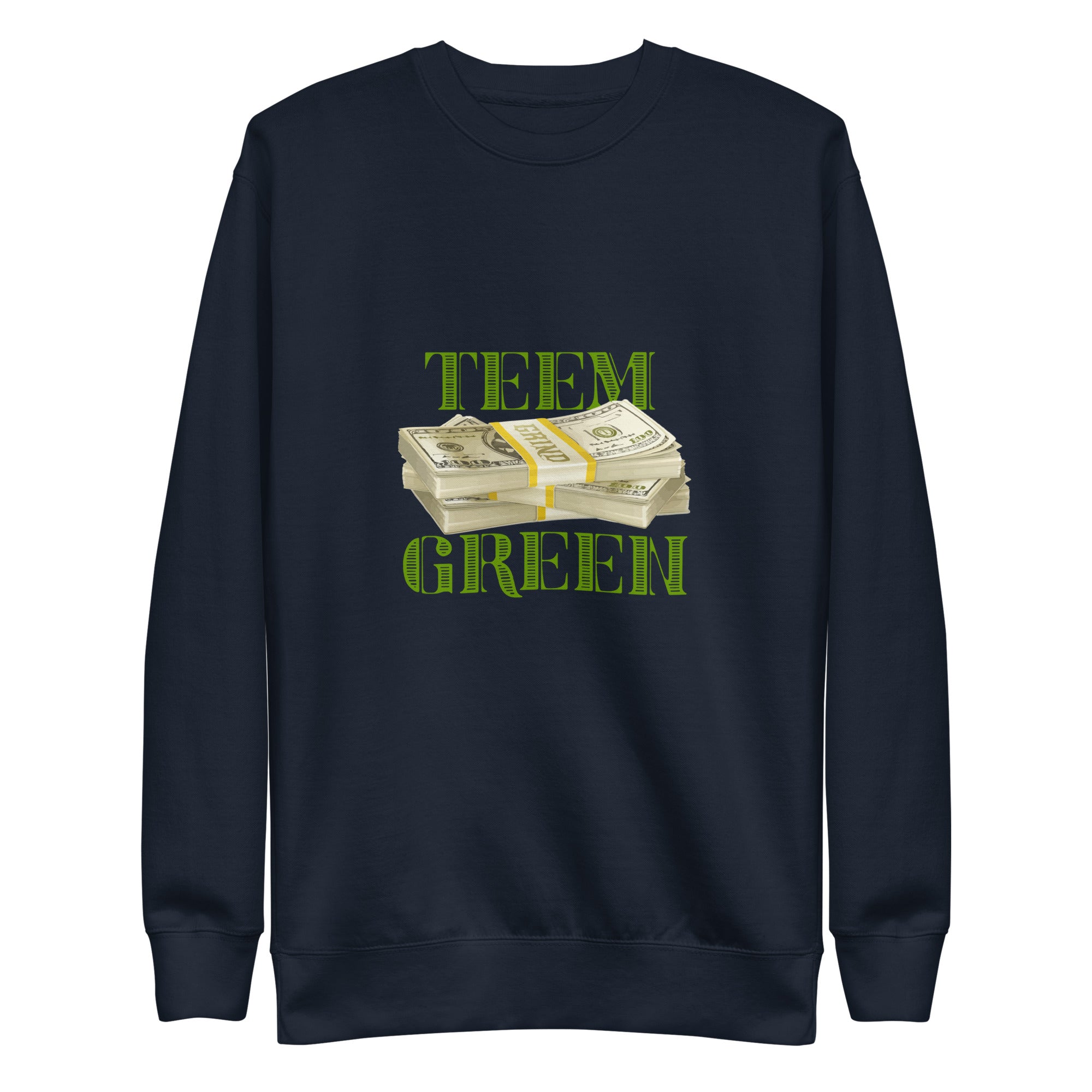 GRIND Teem Green Unisex Premium Sweatshirt