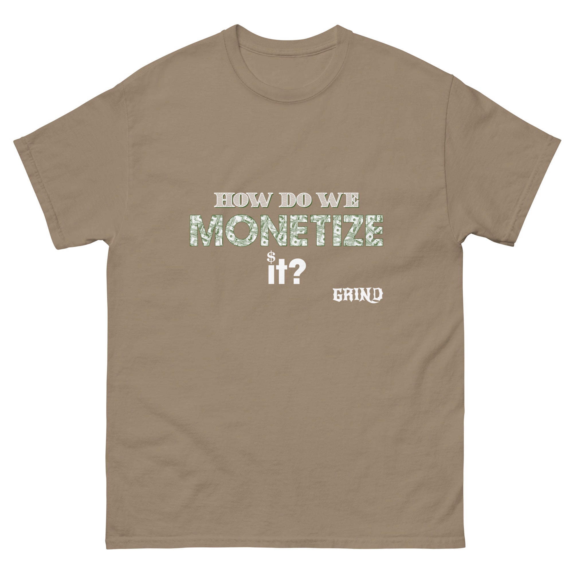 GRIND How do we monetize it Shirt