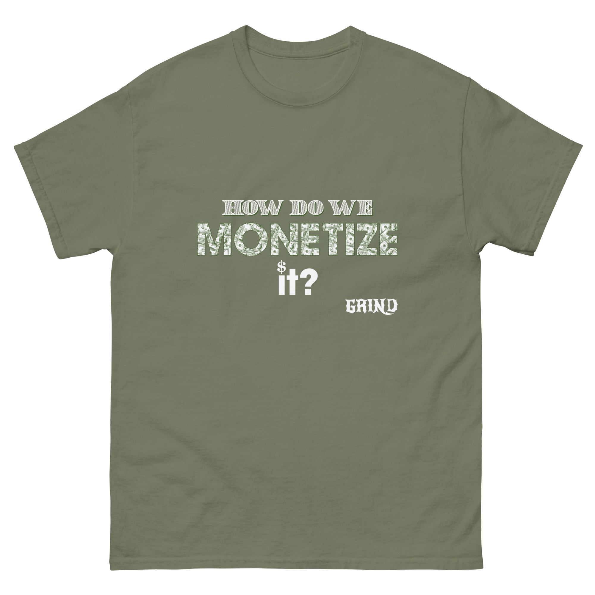 GRIND How do we monetize it Shirt