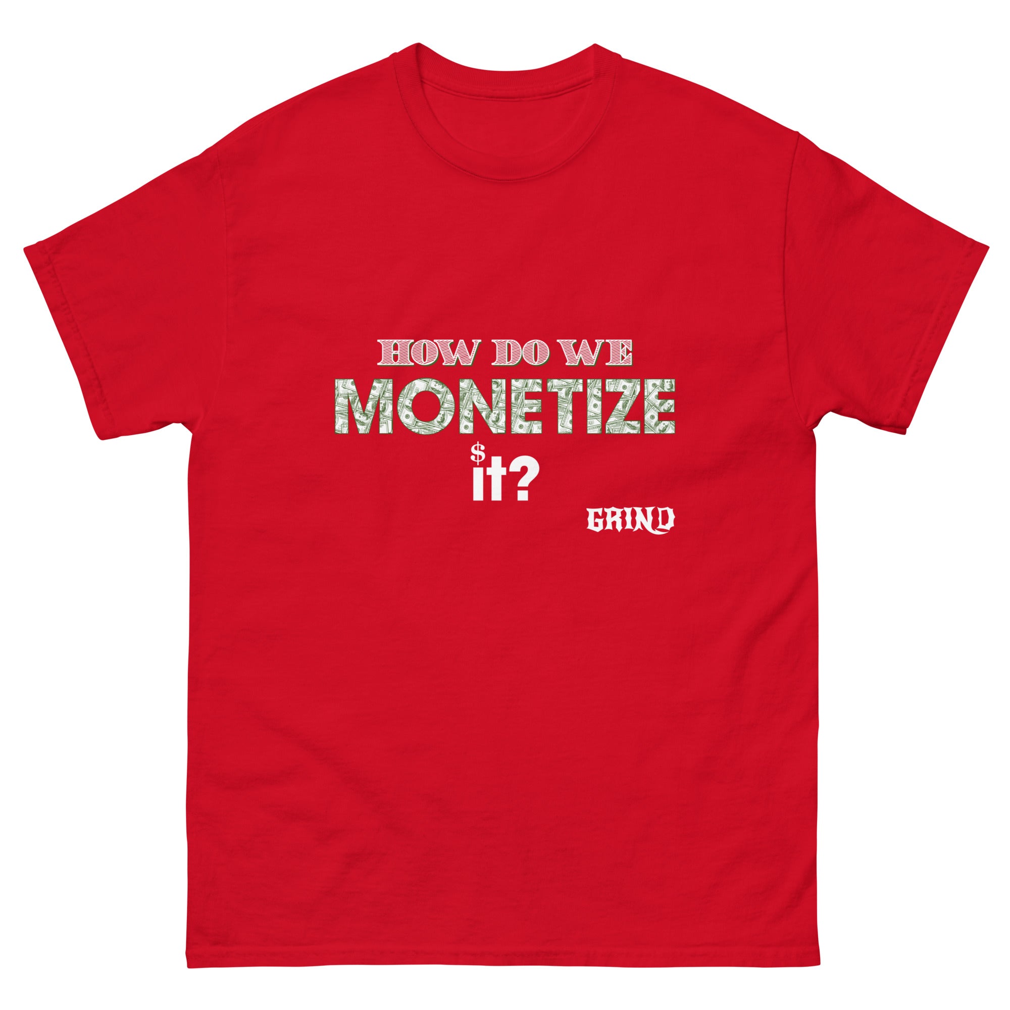 GRIND How do we monetize it Shirt